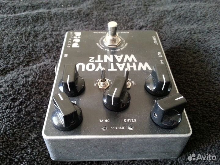 Педаль эффектов дисторшн Piod Eff. What You Want 2