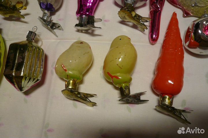 Елочные игрушки СССР