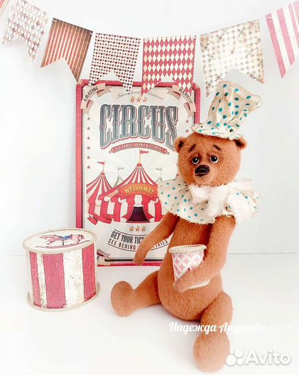 Мишка ручной работы