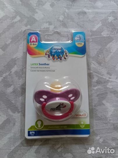Пустышка canpol babies 0-6