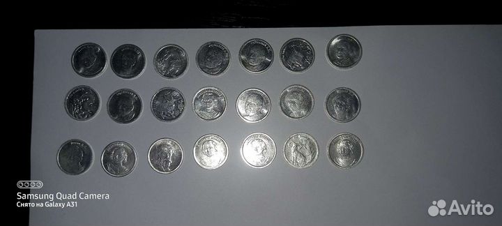 Серебро, водочные жетоны из водки