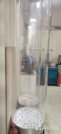 Два цилиндричесских аквариума по 800 литров