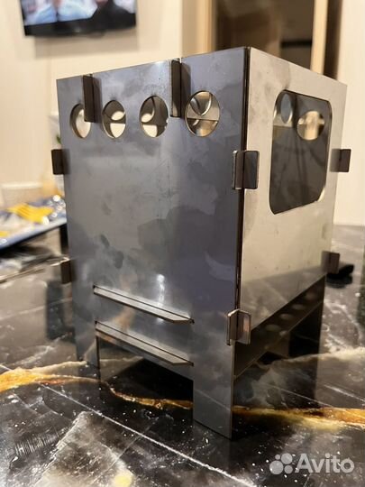 Печка щепочница