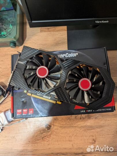 Видеокарта amd rx580 8gb