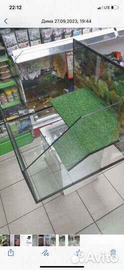 Аквариум-Террариум для красноухрй черепахи