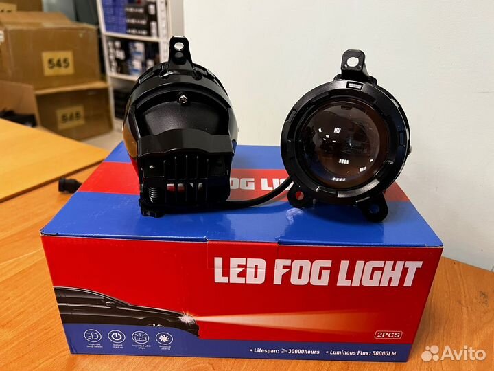 Птф противотуманные фары лада приора яркий свет