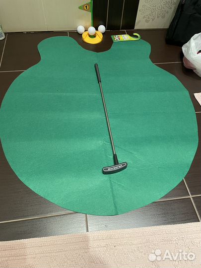 Мини гольф для туалета