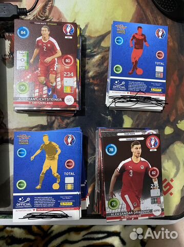 Карточки euro 2016 panini объявление продам