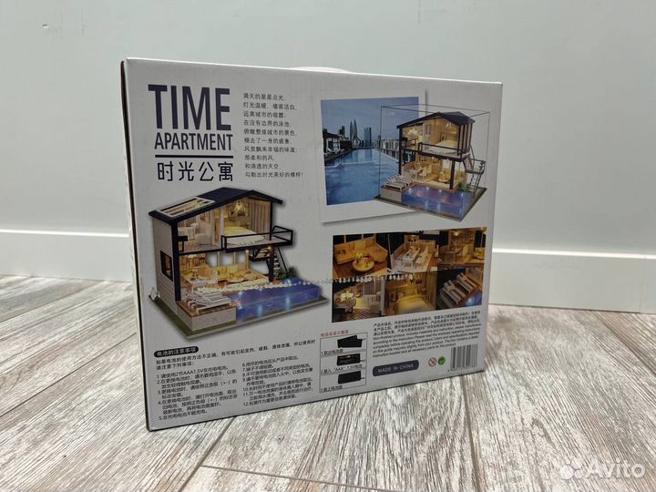 Интерьерный конструктор румбокс DIY «Вилла»