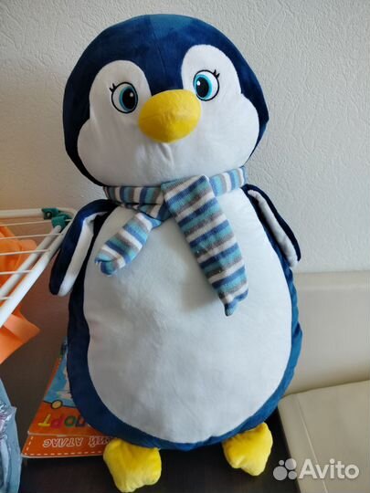Мягкая игрушка пингвин новая