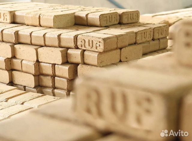 Топливные брикеты RUF березовая пыль