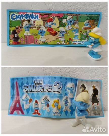 Киндер: Винкс, Смурфы, Шрек, Губка боб