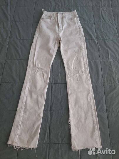 Белые джинсы Zara 34