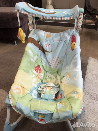 Шезлонг детский