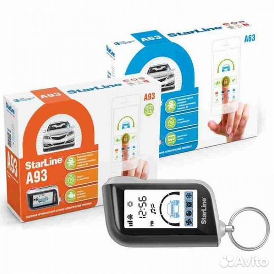 Новая StarLine A93/А63 2Can 2Lin eco