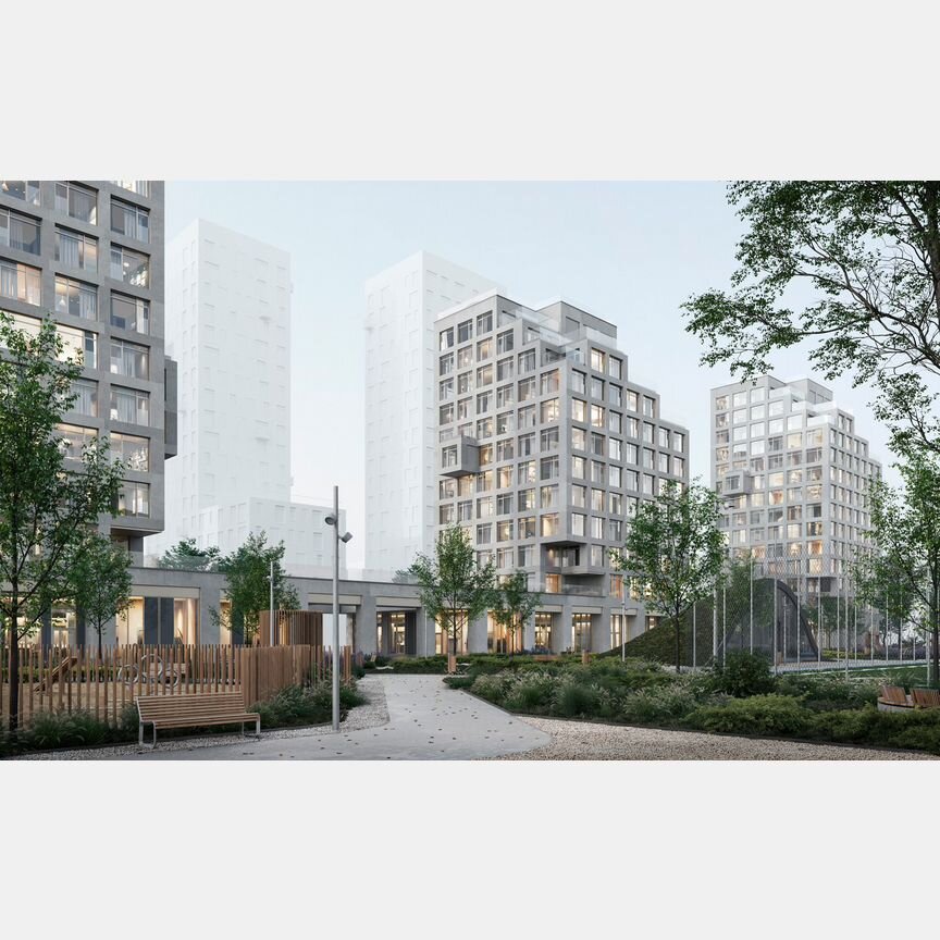 1-к. квартира, 39 м², 10/19 эт.