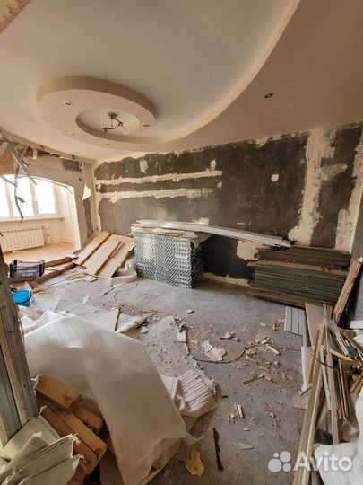 Проффесиональный демонтаж старого ремонта