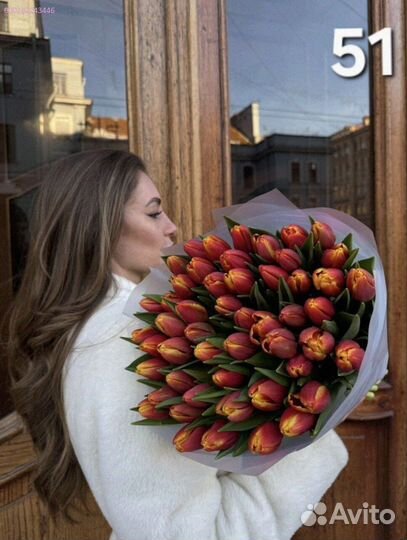 Букет из тюльпанов (Арт.91059)