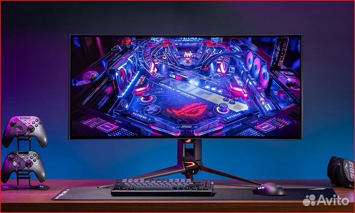 Монитор asus ROG swift PG34wcdm 3.5К oled