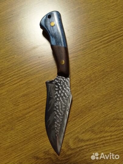 Кованый кухонный нож из нержавеющей стали