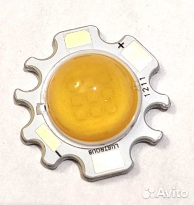 Светодиодная матрица круглая 10 Вт. диам 20 мм. 10