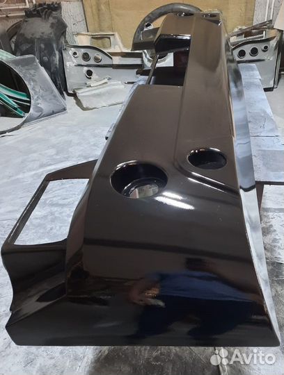 Бампер задний автобус маз стеклопластик 103-500605