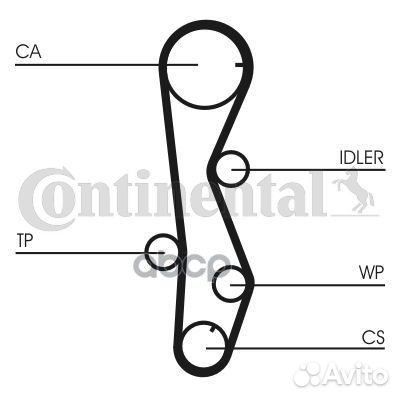 Ремень грм ContiTech CT 1099 Continental