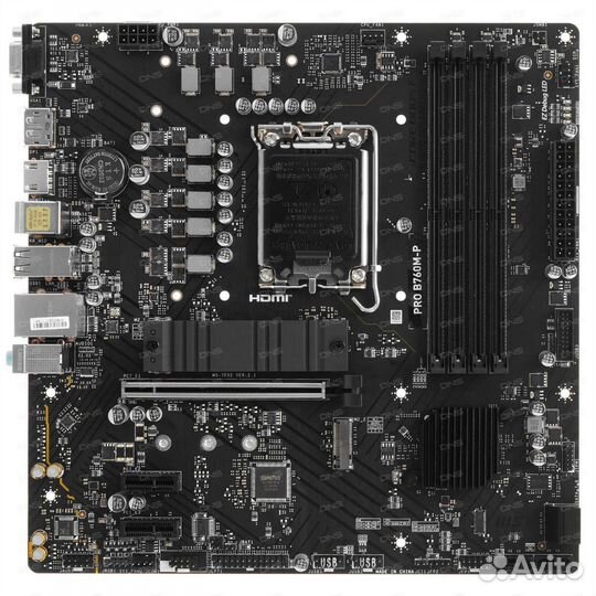 MSI PRO B760M-P DDR5 Материнская плата LGA1700