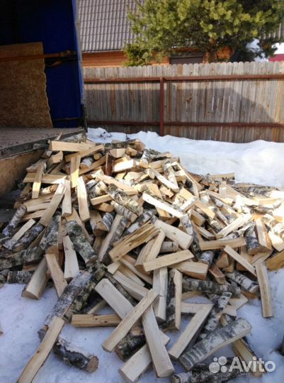 Дрова березовые колотые