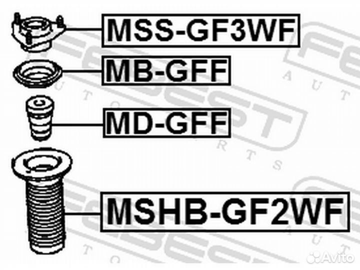 Пыльник переднего амортизатора Febest mshbgf2WF