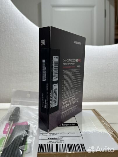 Samsung 980 PRO 1Tb(новый, запечатан)