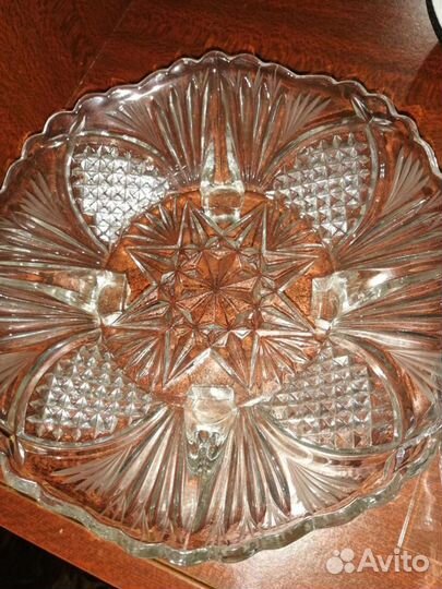 Мельхиор + хрусталь