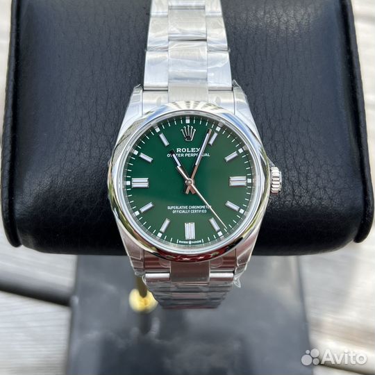 Часы Rolex Datejust 36mm green