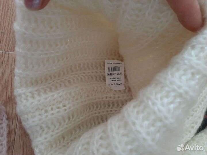 Женский комплект шапка и снуд Новое (зима)