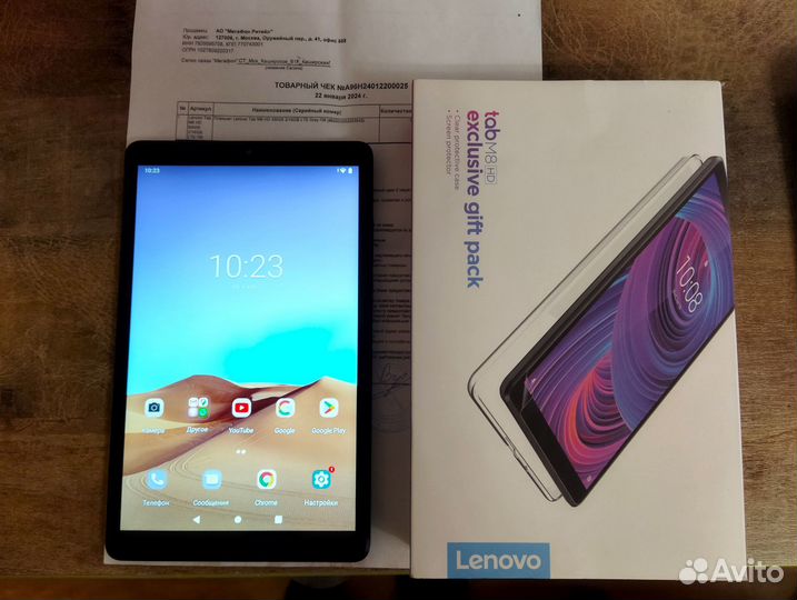 Планшет Lenovo Tab M8 4G LTE