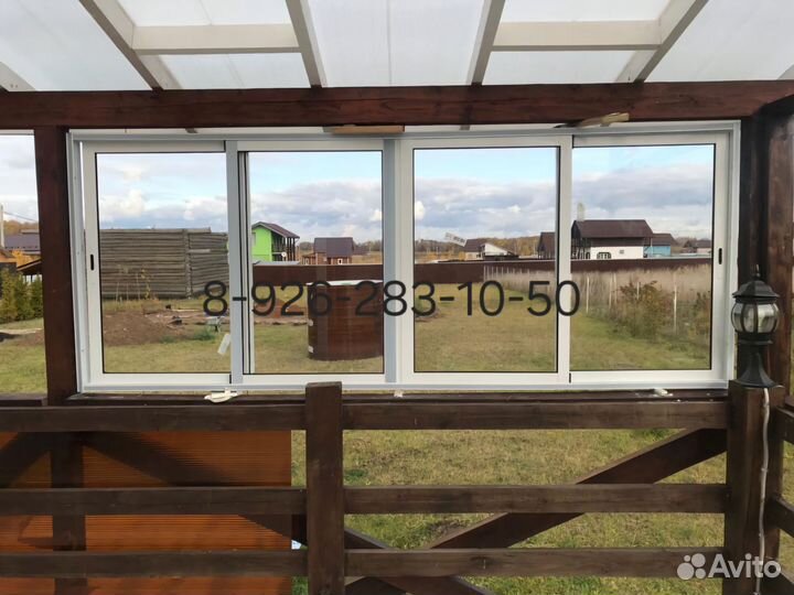 Окна Алюминиевые террасы беседки веранды барбекю