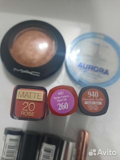 Косметика max factor, bourjois, Mac, luxvisage