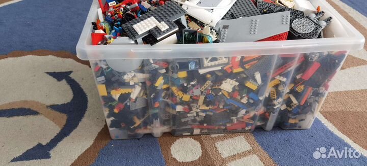 Lego 2 контейнера деталей