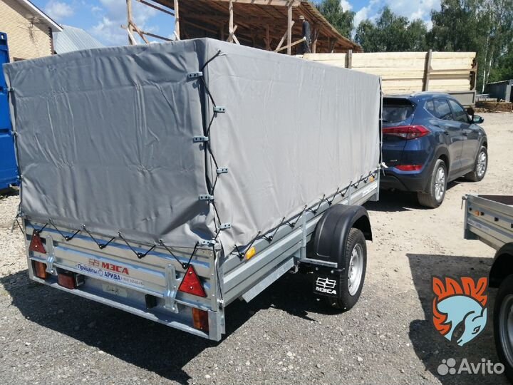 Автоприцеп с тентом 110 см мзса 817705.012