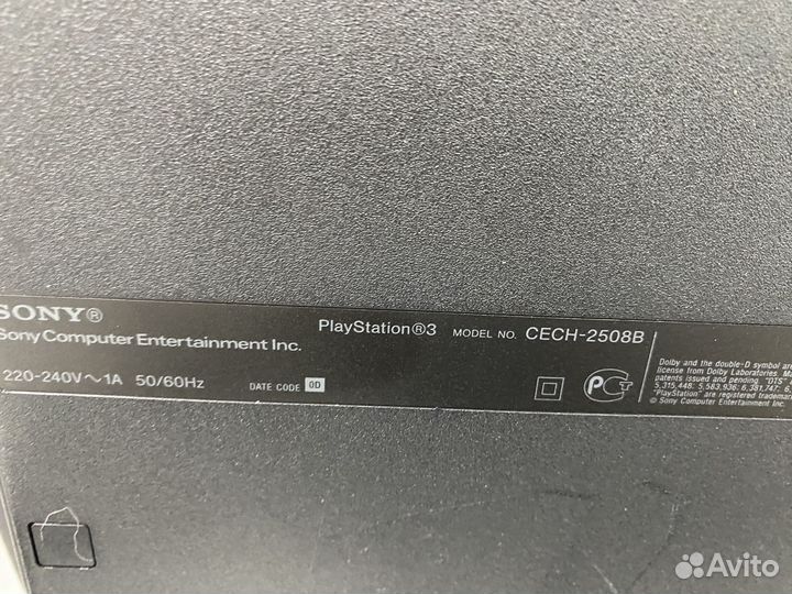 М. Sony PS3 slim 320gb прошитая
