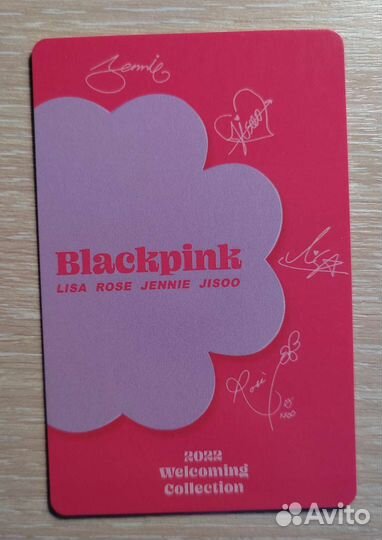 Кпоп карты blackpink