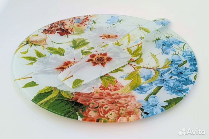 Тортовница тарелка с лопаткой