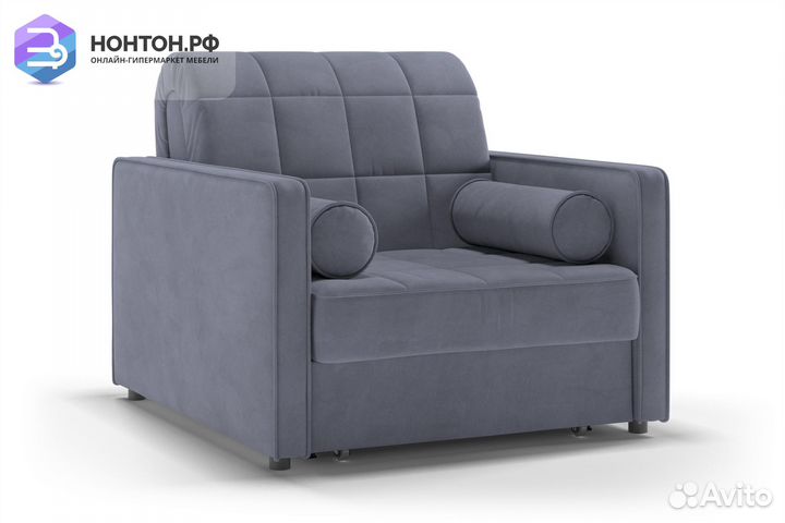 Кресло аккордеон Модо темно-серое