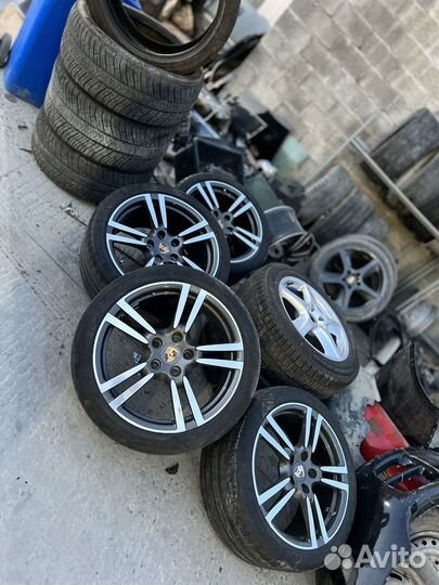 Колеса porsche panamera разноширокие оригинал 20е