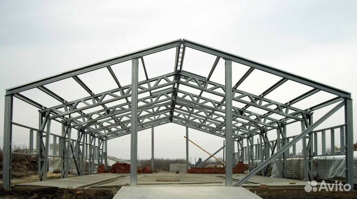 Бригада монтажников металлоконструкций