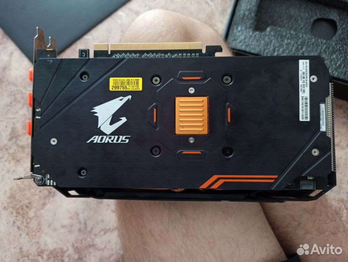 Видеокарта gigabyte aorus rx 580 8gb