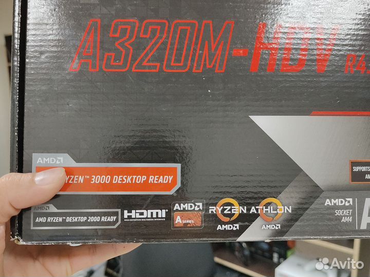 ASRock A320m HDV AM4