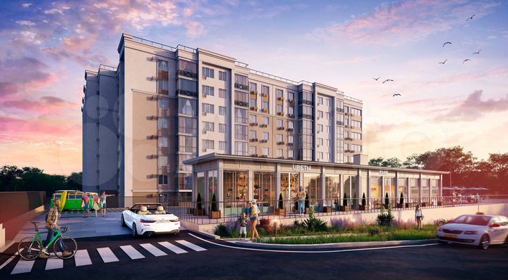 1-к. квартира, 51,1 м², 1/8 эт.