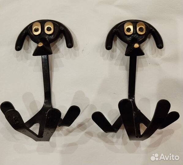 Вешалки крючки металл винтаж