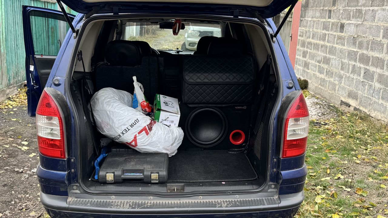 Opel Zafira: фото владельца